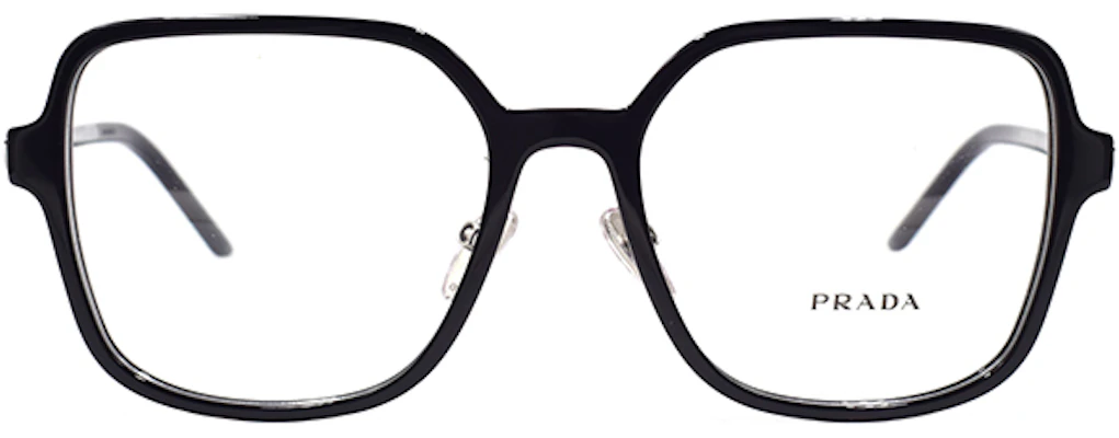 PRADA HERITAGE Square Optical Glasses, Unisex Frame, Black Holiday Travel Edition. VPR13Z-D 1AB-1O1 Lookbook PRADA HERITAGE Square Optical Glasses, Unisex Frame, Black Holiday Travel Edition. VPR13Z-D 1AB-1O1