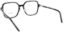Shop PRADA HERITAGE Square Optical Glasses, Unisex Frame, Black Holiday Travel Edition. VPR13Z-D 1AB-1O1