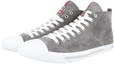 Purchase Prada High-Top Leather Sneakers 'Grey' 4E2550_OQ4_F073A