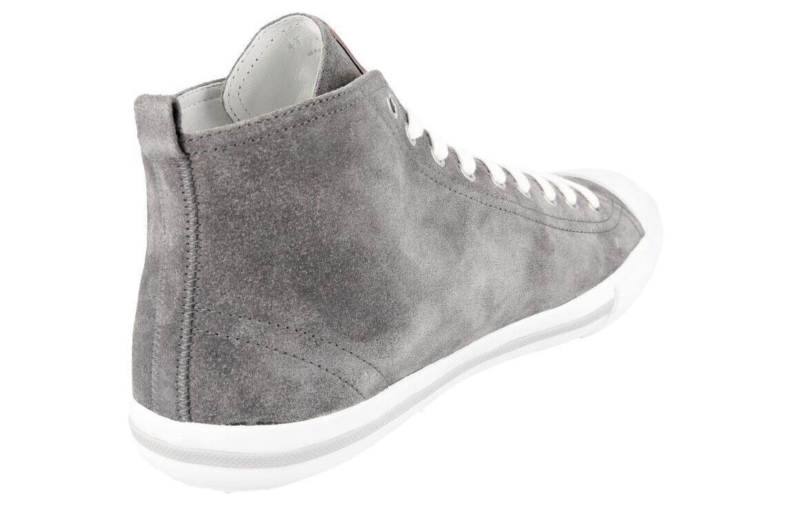 Details for Prada High-Top Leather Sneakers 'Grey' 4E2550_OQ4_F073A