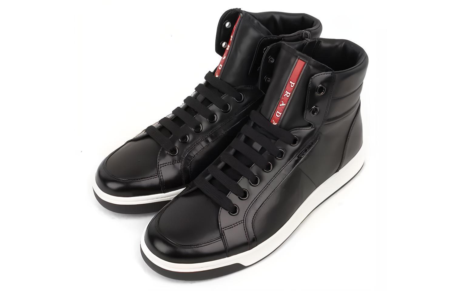 Prada High-Top Sneaker 'Black Fashion Strap'