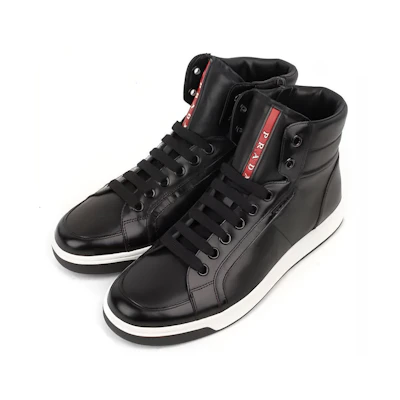 Prada High-Top Sneaker 'Black Fashion Strap'