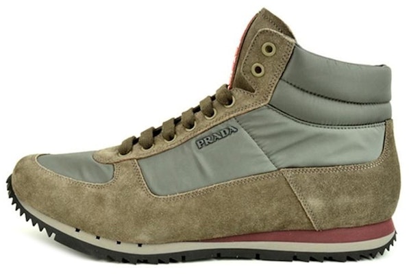 Prada High-Top Sneaker 'Brown Nylon' 4T2782_OQT_F0031 Buy Prada High-Top Sneaker 'Brown Nylon' 4T2782_OQT_F0031