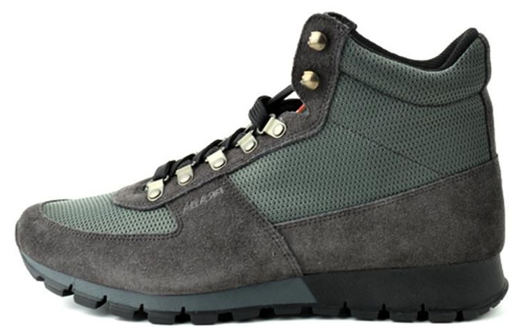 プラダ 迷彩柄スリッポン ブルー (Purada Meisaigara Surippon Burū