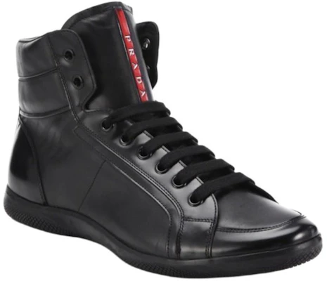 Prada High-Top Sneakers 'Black Leather' 4T2752_OY5_F0002 Purchase Prada High-Top Sneakers 'Black Leather' 4T2752_OY5_F0002