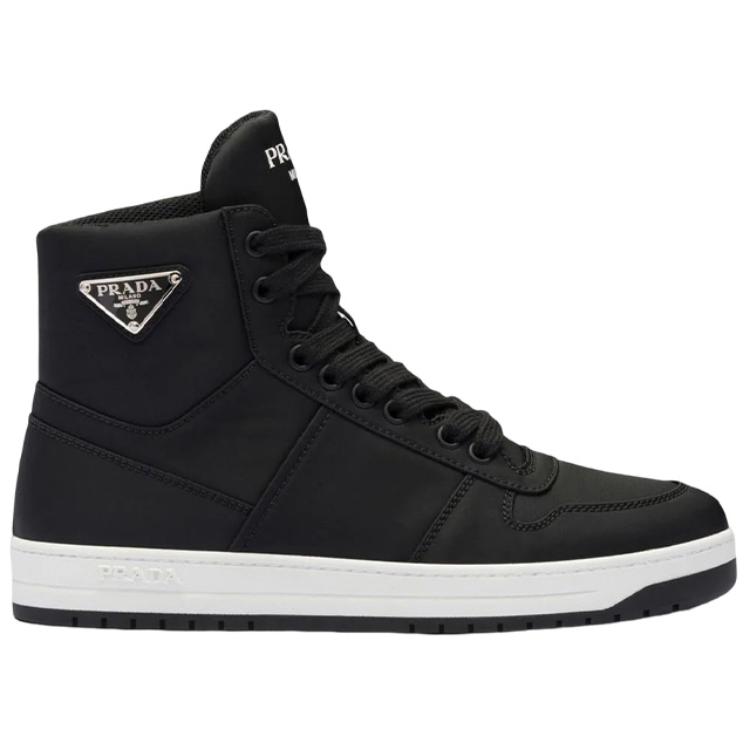 Prada High-Top Sneakers 'Black Nylon' 圖 2