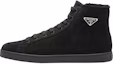 Buy Prada Sepatu High-Top 'Logo Beludru Hitam' 2TE189_JFT_F0002_F_A000