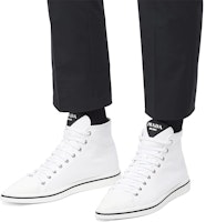 プラダ ハイカットスニーカー 白キャンバス 2TG177_GUD_F0009 Sizing プラダ ハイカットスニーカー 白キャンバス 2TG177_GUD_F0009