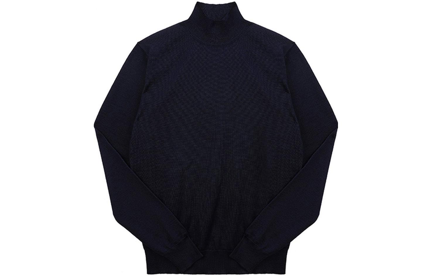 Order 普拉達男士藍色高領長袖針織毛衣 DNA796 1KJ9 F0008 (46