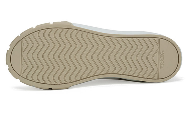 Details for 프라다 화이트 캔버스 하이탑 스니커즈 2TG158_GUD_F074A