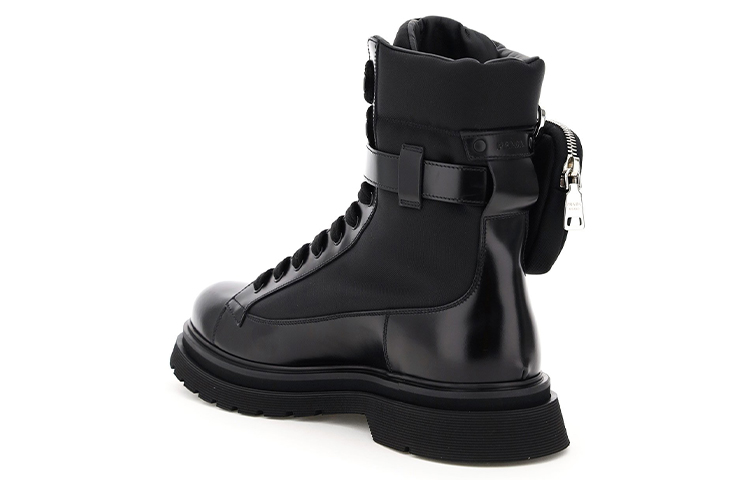 Prada High-Top Martens Boots 'Black CMFT Durable' 圖 4