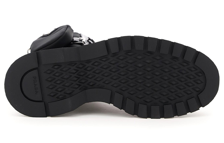 Prada High-Top Martens Boots 'Black CMFT Durable' 圖 5