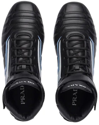 Prada Rev Cuero High 'Negro Azul Claro' 2TG172_A21_F014B Shop Prada Rev Cuero High 'Negro Azul Claro' 2TG172_A21_F014B