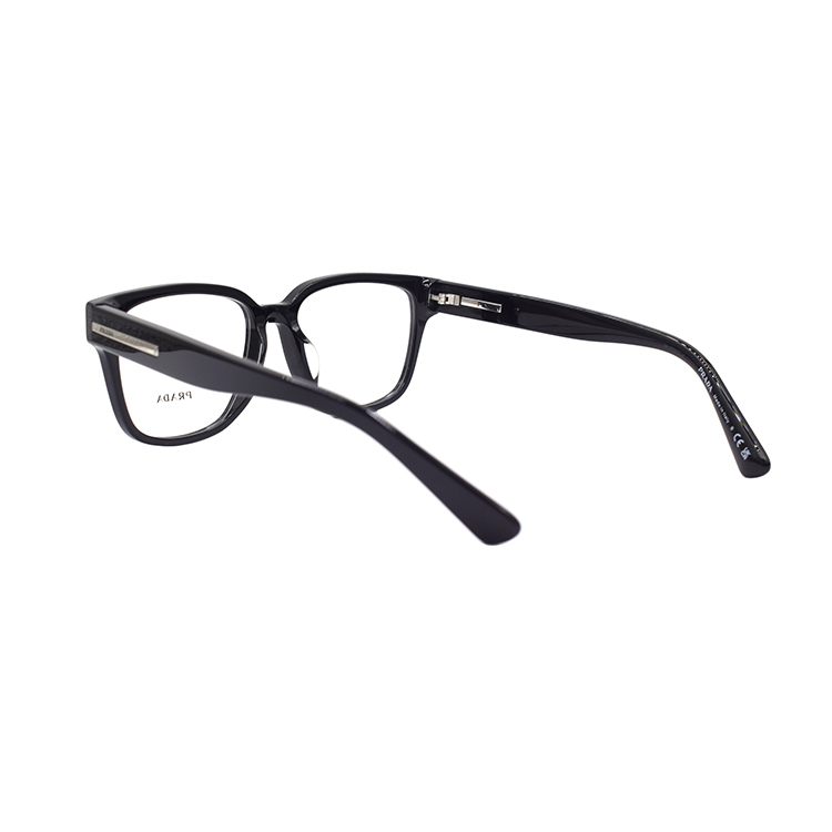 PRADA Iconic Plaque Rectangle Optical Eyeglasses Black for Men. VPRA09-F-16K-1O1 圖 4