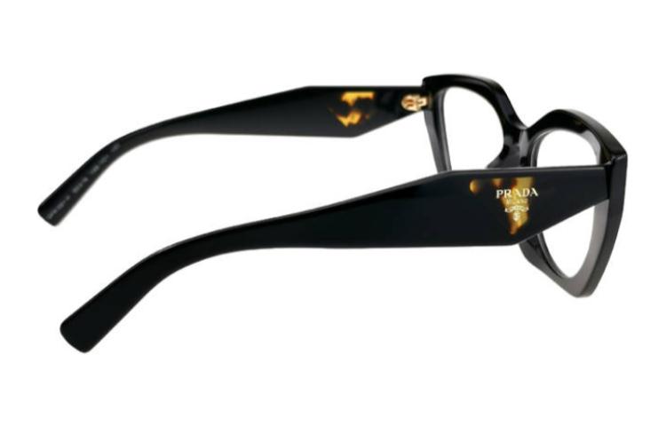 PRADA Irregular Optical Frame Black Unisex Glasses. 0PR09YVF-1AB101 圖 4