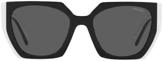 PRADA Irregular Shaped Round Sunglasses Unisex Couple Style. PR15WS09Q5S0 PRADA Irregular Shaped Round Sunglasses Unisex Couple Style. PR15WS09Q5S0