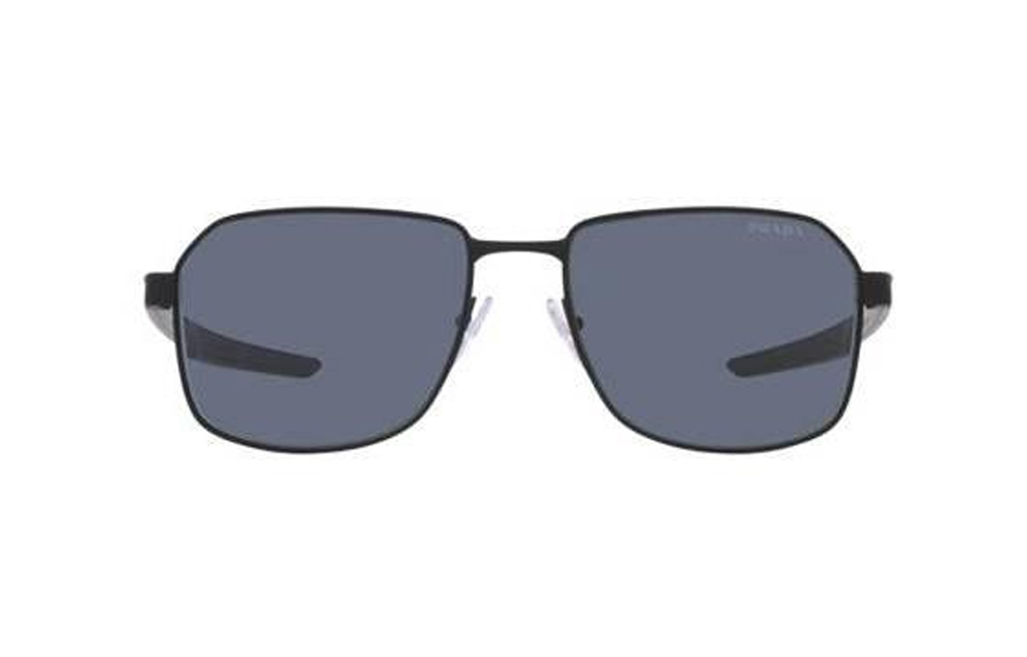 PRADA Irregular Shaped Sunglasses for Men Black with Side Lettering. PS54WSDG009R 圖 2