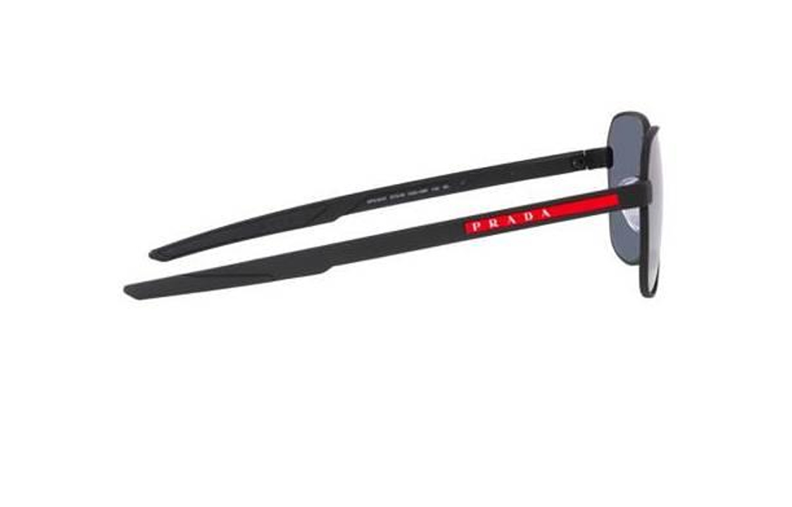 PRADA Irregular Shaped Sunglasses for Men Black with Side Lettering. PS54WSDG009R 圖 4