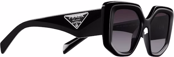 Prada Irregular Sunglasses Black (SPR14Z 1AB-09S) Prada Irregular Sunglasses Black (SPR14Z 1AB-09S)