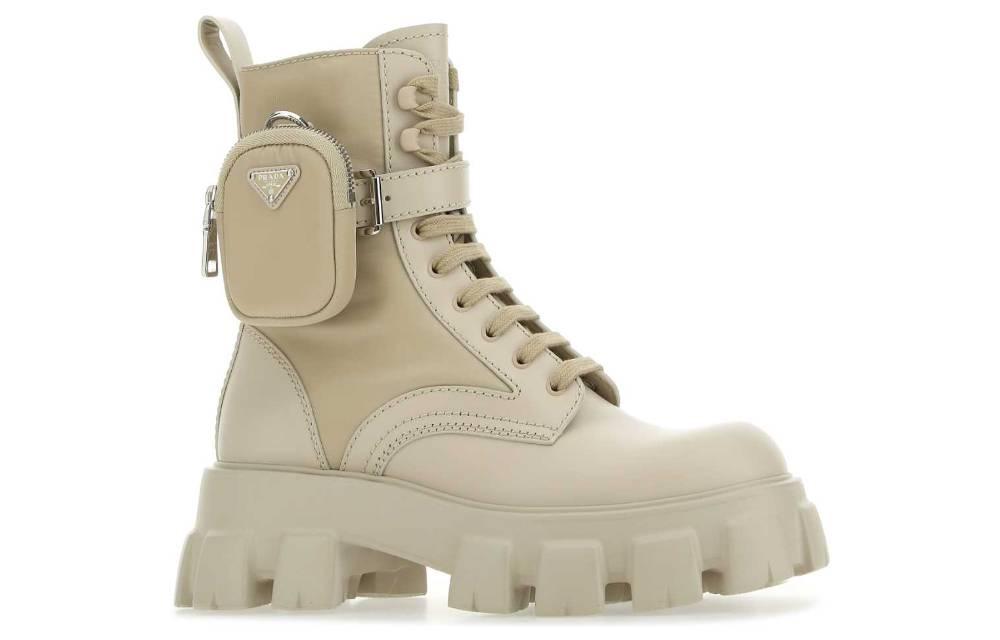 Prada Khaki Ankle Boot 'JW_215938817485326838'