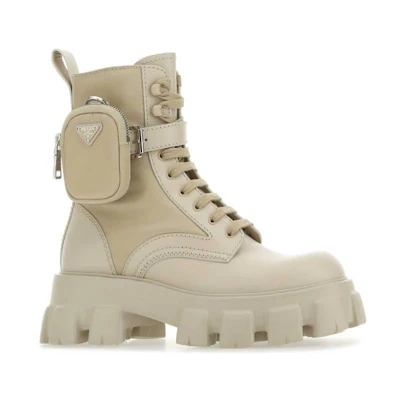 Prada Khaki Ankle Boot 'JW_215938817485326838'