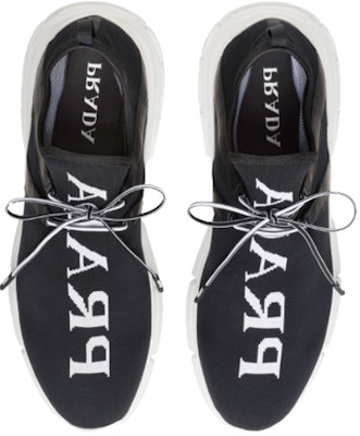 プラダ ニットスニーカー 黒白 (Purada Knitto Sunīkā Kuro Shiro) 4E3492-3V98-F0967 Lookbook プラダ ニットスニーカー 黒白 (Purada Knitto Sunīkā Kuro Shiro) 4E3492-3V98-F0967