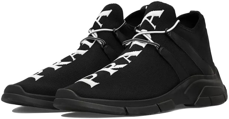 프라다 니트 스니커즈 (블랙) 4E3492-3V98-F0IAU Lookbook 프라다 니트 스니커즈 (블랙) 4E3492-3V98-F0IAU