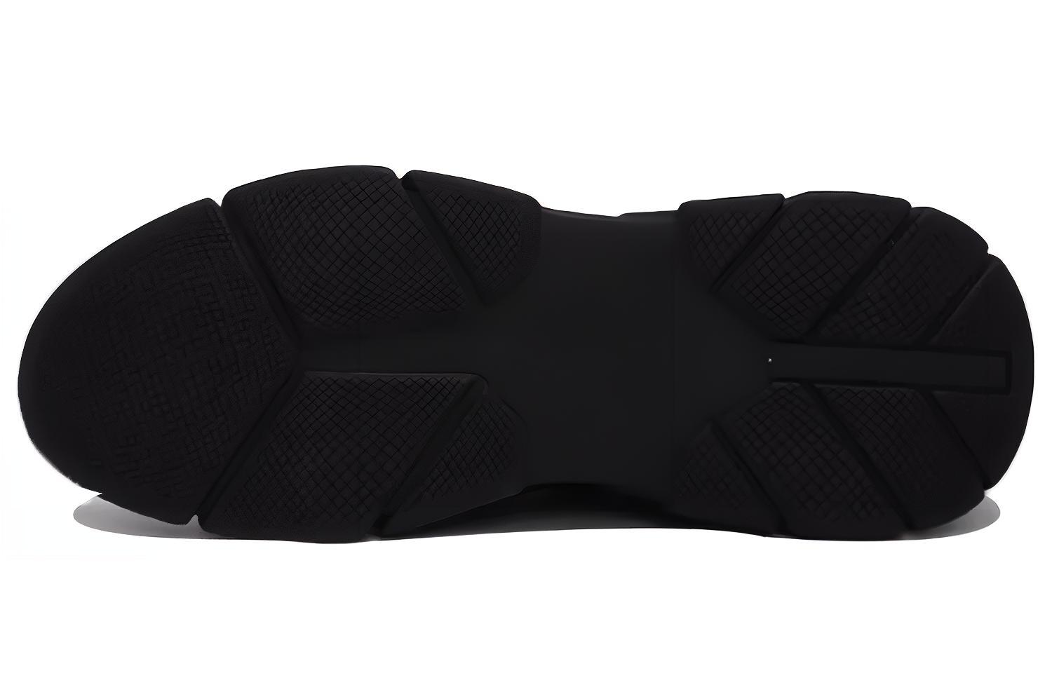 Shop 프라다 니트 스니커즈 (블랙) 4E3492-3V98-F0IAU