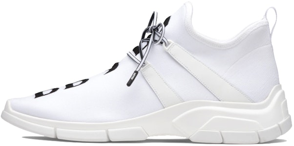 프라다 니트 스니커즈 '화이트 블랙' 4E3492-3V98-F0964 Buy 프라다 니트 스니커즈 '화이트 블랙' 4E3492-3V98-F0964