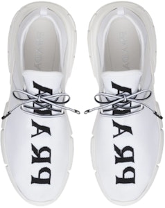 프라다 니트 스니커즈 '화이트 블랙' 4E3492-3V98-F0964 Shop 프라다 니트 스니커즈 '화이트 블랙' 4E3492-3V98-F0964