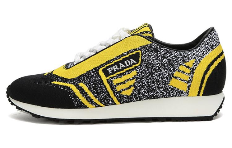 Buy Prada Kain Knit Jacquard Rendah 'Nero Giallo' 2EG272-3KUX-F0C5Z