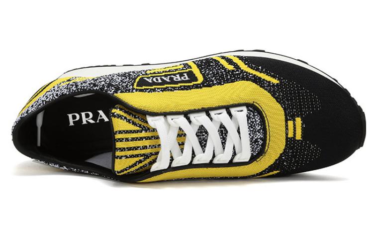 Purchase Prada Kain Knit Jacquard Rendah 'Nero Giallo' 2EG272-3KUX-F0C5Z
