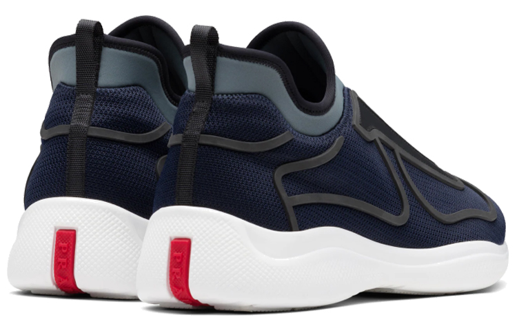 Prada Knit Sneakers 'Blue Grey' 圖 2