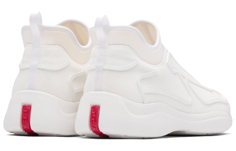 Prada Knit Sneakers 'Motorcycle White' 圖 3