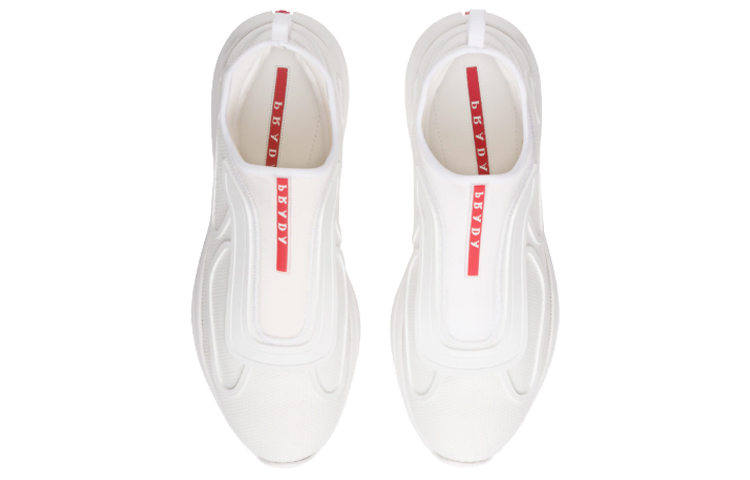 Prada Knit Sneakers 'Motorcycle White' 圖 4