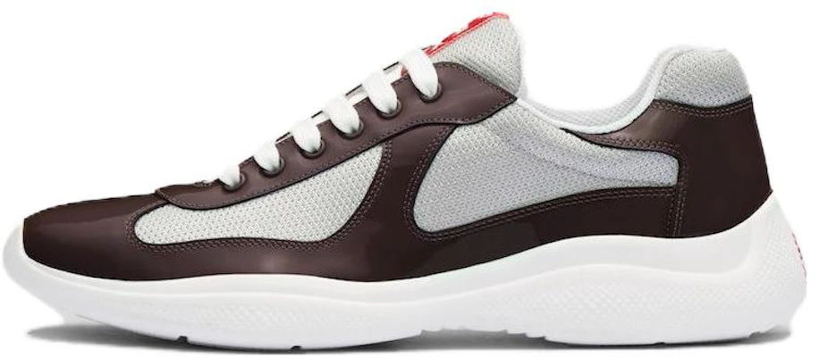 Prada Zapatos Bajos Cordones Punta Redonda 'Marrón Plata' 4E3400_3AMS_F0KQH Buy Prada Zapatos Bajos Cordones Punta Redonda 'Marrón Plata' 4E3400_3AMS_F0KQH