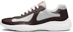 Buy Prada Zapatos Bajos Cordones Punta Redonda 'Marrón Plata' 4E3400_3AMS_F0KQH