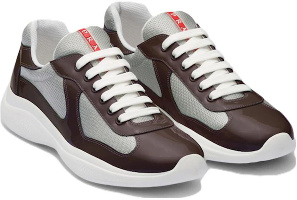 Prada Zapatos Bajos Cordones Punta Redonda 'Marrón Plata' 4E3400_3AMS_F0KQH Order Prada Zapatos Bajos Cordones Punta Redonda 'Marrón Plata' 4E3400_3AMS_F0KQH