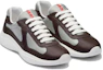 Order Prada Zapatos Bajos Cordones Punta Redonda 'Marrón Plata' 4E3400_3AMS_F0KQH