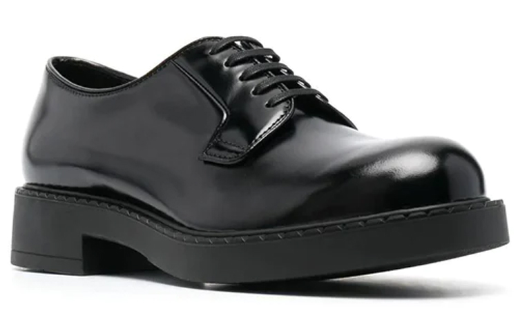 Order Prada Lace Up Derby 'Hitam' 2EE381_055_F0002