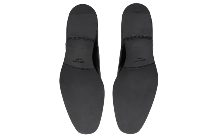 Prada Leather and Patent Leather Oxford 'Black' 圖 5