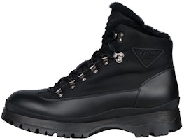 Prada Leather Ankle Boots 'Black Fashion' 2TE172_3LFY_F0002 Prada Leather Ankle Boots 'Black Fashion' 2TE172_3LFY_F0002