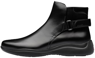 Prada Leather Ankle Boots 'Matte Black Calfskin' 4T3450_B4L_F0002 Prada Leather Ankle Boots 'Matte Black Calfskin' 4T3450_B4L_F0002