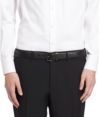 Prada Leather Belt Black/Brown 3.3cm Wide 2CC004-053-F00XF Purchase Prada Leather Belt Black/Brown 3.3cm Wide 2CC004-053-F00XF