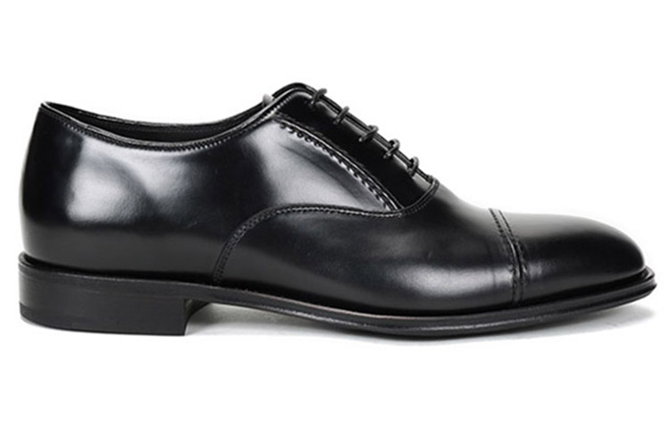 Prada Leather Business Dress Shoes 'Black' 圖 2