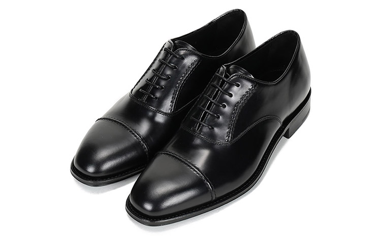 Prada Leather Business Dress Shoes 'Black' 圖 3