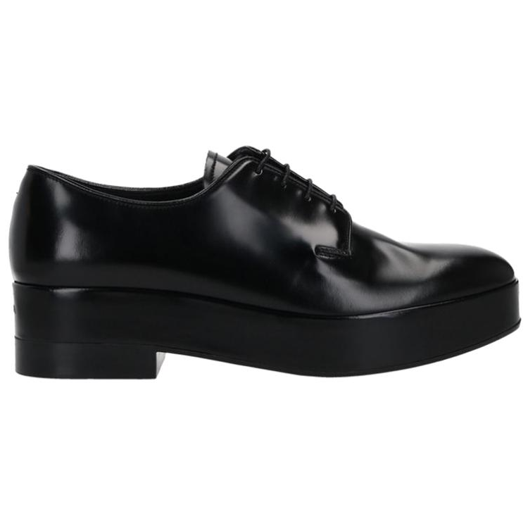 Prada Leather Casual Sneaker 'Black CMFT' 圖 2