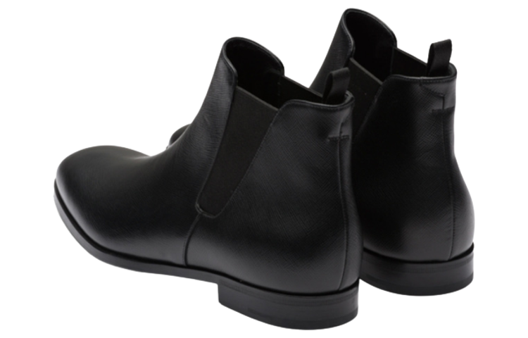 Shop But Chelsea Kulit Prada 'Hitam' 2TB043_053_F0002_F_X001