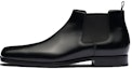 Buy 프라다 블랙 앵클 레더 첼시 부츠 (Prada Black Ankle Leather Chelsea Boots) 2TA077_055_F0002_F_X000