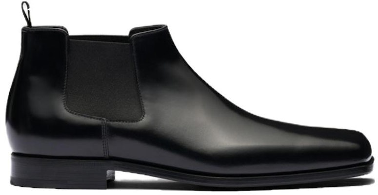 프라다 블랙 앵클 레더 첼시 부츠 (Prada Black Ankle Leather Chelsea Boots) 2TA077_055_F0002_F_X000 Order 프라다 블랙 앵클 레더 첼시 부츠 (Prada Black Ankle Leather Chelsea Boots) 2TA077_055_F0002_F_X000